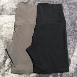 Bundle of Women's Black and Gray Athletic Shorts